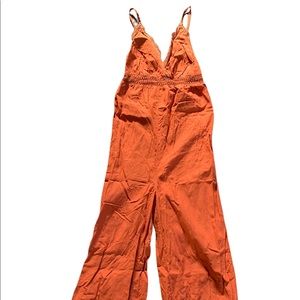 Billabong burnt orange romper size small